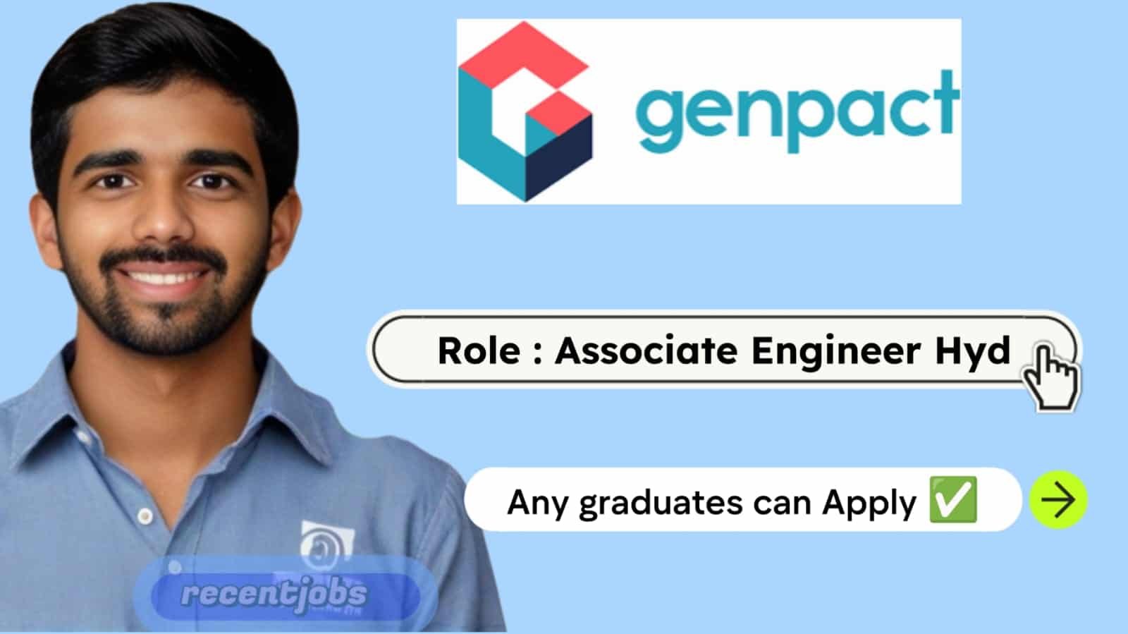 Genpact Off Campus Hiring Fresher For Associate - Recent Jobs