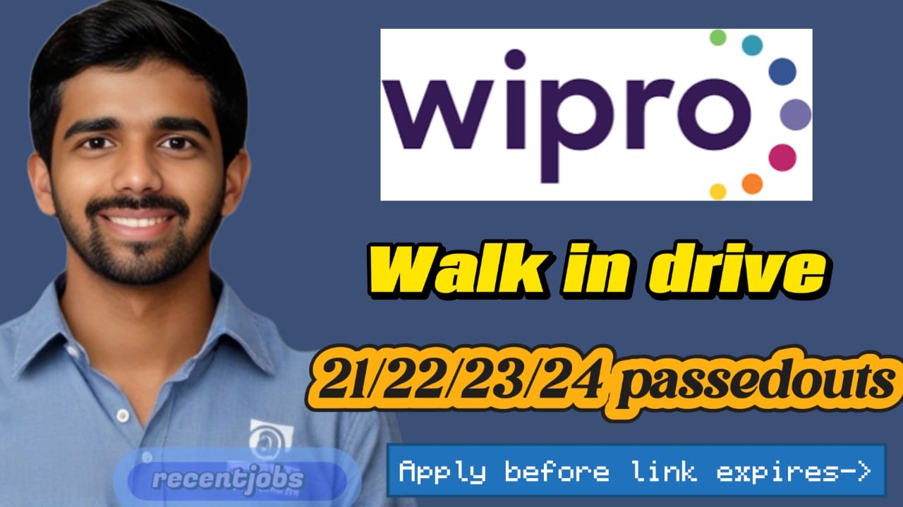 WIPRO hiring 2024 Recent Jobs