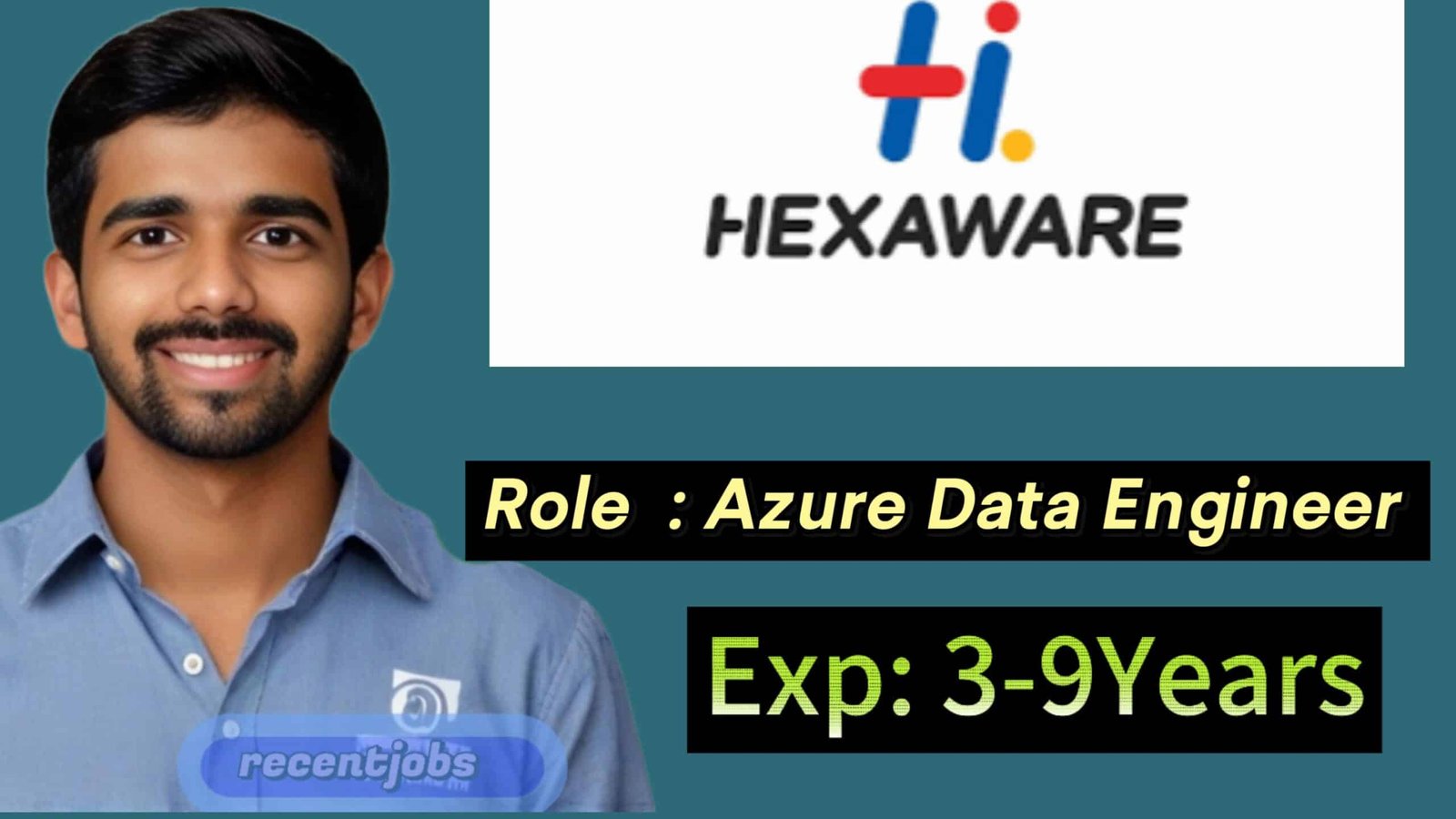 Hexaware hiring Azure Data Engineer 2024 - Recent Jobs